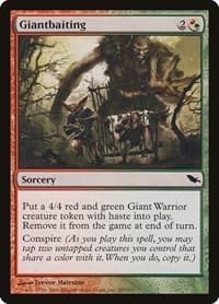 Giantbaiting - Shadowmoor - Magic: The Gathering card