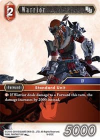 Warrior - Opus VIII - Final Fantasy TCG card