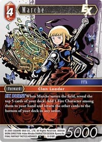 Marche EX - Opus VIII - Final Fantasy TCG card