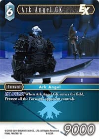Ark Angel GK EX - Opus VIII - Final Fantasy TCG card