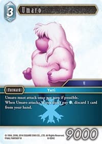 Umaro - Opus VIII - Final Fantasy TCG card