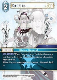 Cocytus EX - Opus VIII - Final Fantasy TCG card