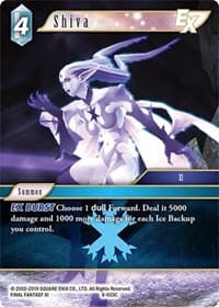 Shiva EX - Opus VIII - Final Fantasy TCG card