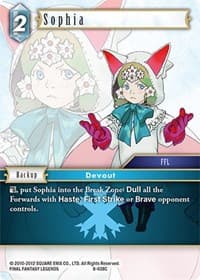 Sophia - Opus VIII - Final Fantasy TCG card