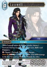Lasswell - Opus VIII - Final Fantasy TCG card