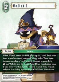 Waltrill - Opus VIII - Final Fantasy TCG card
