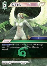 Garuda EX - Opus VIII - Final Fantasy TCG card