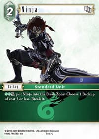 Ninja (XIV) - Opus VIII - Final Fantasy TCG card