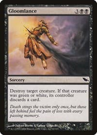 Gloomlance - Shadowmoor - Magic: The Gathering card