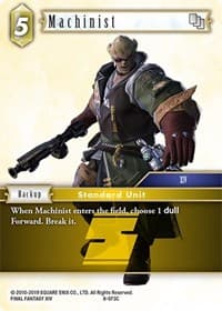 Machinist - Opus VIII - Final Fantasy TCG card