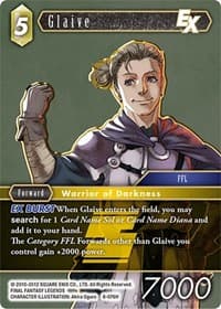 Glaive EX - Opus VIII - Final Fantasy TCG card