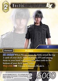 Noctis EX - Opus VIII - Final Fantasy TCG card