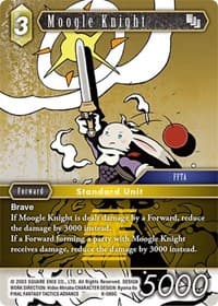 Moogle Knight - Opus VIII - Final Fantasy TCG card