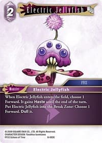 Electric Jellyfish - Opus VIII - Final Fantasy TCG card