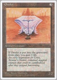 Onulet - Fourth Edition - Magic: The Gathering card