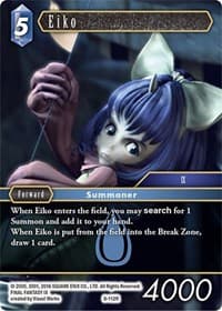 Eiko - Opus VIII - Final Fantasy TCG card