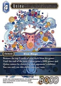 Quina - Opus VIII - Final Fantasy TCG card