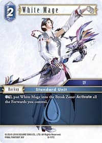 White Mage - Opus VIII - Final Fantasy TCG card
