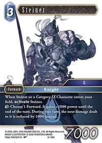 Steiner - Opus VIII - Final Fantasy TCG card