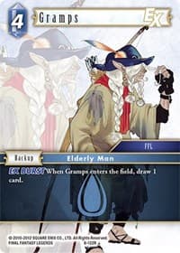 Gramps EX - Opus VIII - Final Fantasy TCG card