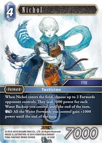 Nichol - Opus VIII - Final Fantasy TCG card