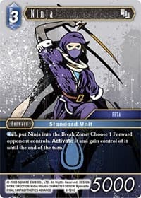 Ninja (FFTA) - Opus VIII - Final Fantasy TCG card