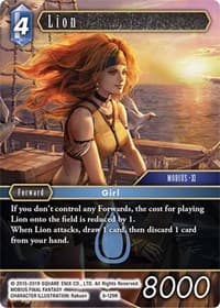 Lion - Opus VIII - Final Fantasy TCG card