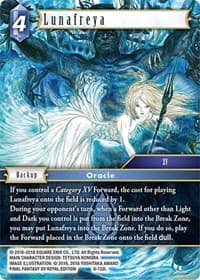 Lunafreya - Opus VIII - Final Fantasy TCG card
