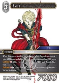 Rain (Legend) - Opus VIII - Final Fantasy TCG card