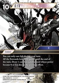 Ark - Opus VIII - Final Fantasy TCG card