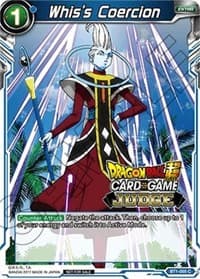 Whis's Coercion - Judge Promotion Cards - Dragon Ball Super: Masters card