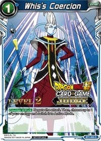 Whis's Coercion (Level 2) - Judge Promotion Cards - Dragon Ball Super: Masters card