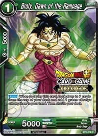 Broly, Dawn of the Rampage - Judge Promotion Cards - Dragon Ball Super: Masters card