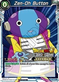 Zen-Oh Button (Level 2) - Judge Promotion Cards - Dragon Ball Super: Masters card