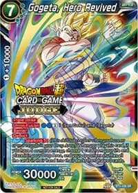 Gogeta, Hero Revived - Judge Promotion Cards - Dragon Ball Super: Masters card