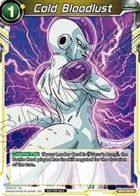 Cold Bloodlust - Promotion Cards - Dragon Ball Super: Masters card