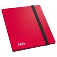 Ultimate Guard - 4-Pocket FlexXfolio - Red - Ultimate Guard Storage Albums - Storage Albums card