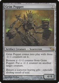 Grim Poppet - Shadowmoor - Magic: The Gathering card