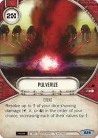 Pulverize - Convergence - Star Wars: Destiny card