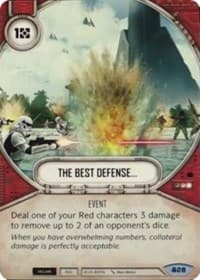 The Best Defense... - Convergence - Star Wars: Destiny card