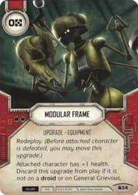 Modular Frame - Convergence - Star Wars: Destiny card