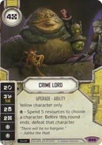 Crime Lord (Card Only) - Convergence - Star Wars: Destiny card