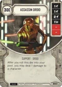 Assassin Droid - Convergence - Star Wars: Destiny card