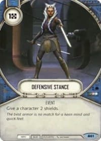 Defensive Stance - Convergence - Star Wars: Destiny card