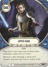 Upper Hand - Convergence - Star Wars: Destiny card