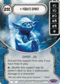 Yoda's Spirit - Convergence - Star Wars: Destiny card