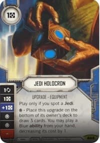 Jedi Holocron (Card Only) - Convergence - Star Wars: Destiny card