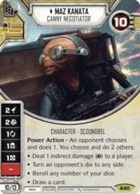 Maz Kanata - Canny Negotiator - Convergence - Star Wars: Destiny card