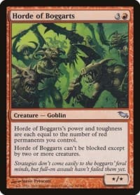 Horde of Boggarts - Shadowmoor - Magic: The Gathering card