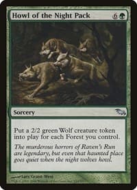 Howl of the Night Pack - Shadowmoor - Magic: The Gathering card